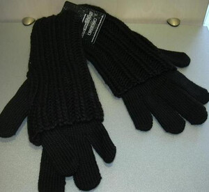 96328 długie czarne rękawiczki MAXIMO
