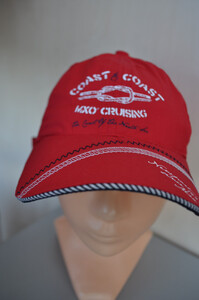 Chłopięca czapka z daszkiem letnia Maximo COAST- Czerwień