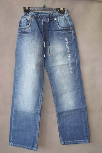 Spodnie Jeansowe chłopięce w gumkę 128-164 model 93243